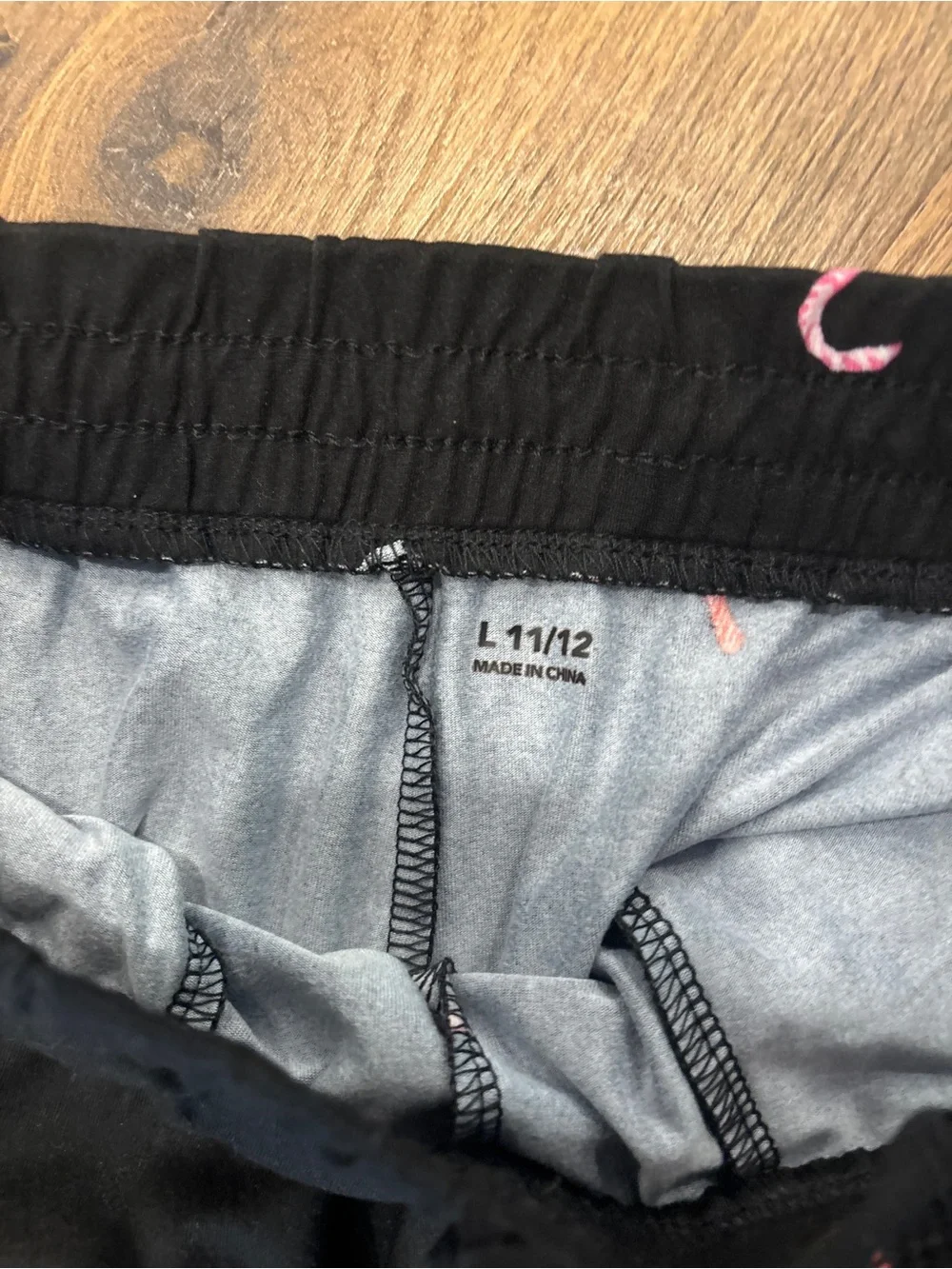 Black Candy Cane Joggers